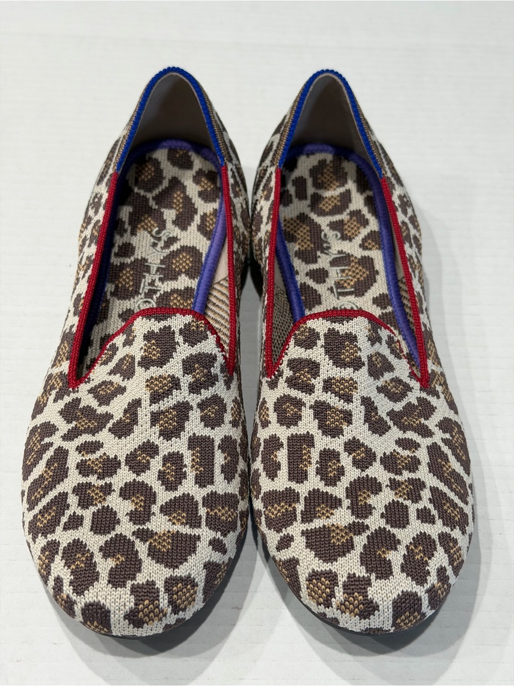 Rothy's The Loafer Shoes in In Mocha Spot-Leopard-Print Size W9